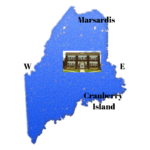Maine Map with Lee Academy